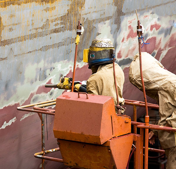 Blasting and Paintings