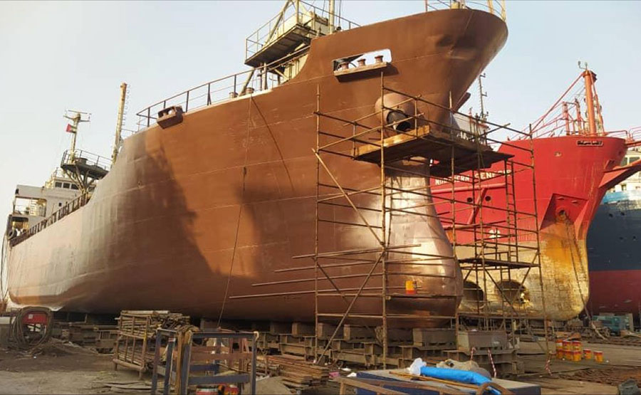 blasting and painting